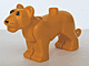 Part No: 2269c01pb01  Name: Duplo Lion Adult Female with Movable Head