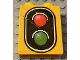 Part No: 4066pb276  Name: Duplo, Brick 1 x 2 x 2 with Traffic Signal Double Pattern