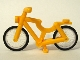 Part No: 4719c01  Name: Bicycle with Trans-Clear Wheels and Black Tires (4719 / 4720 / 2807)