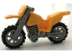 Part No: 50860c05  Name: Motorcycle Dirt Bike with Flat Silver Chassis (Long Fairing Mounts) and Light Bluish Gray Wheels