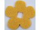Part No: 66830  Name: Felt Fabric 5 1/2 x 5 1/2 Flower Thick with Square Hole