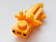 Part No: mineaxolotl01  Name: Minecraft Axolotl with Dark Orange Nose - Brick Built