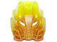 Part No: 19082pb01  Name: Bionicle Mask of Stone with Marbled Trans-Neon Green Pattern