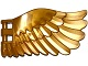 Part No: 20312  Name: Wing 4 x 7 Right with Feathers and Bar Handles