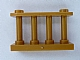 Part No: 30055  Name: Fence 1 x 4 x 2 Spindled with 2 Studs