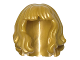 Part No: 37697  Name: Minifigure, Hair Mid-Length and Wavy with Bangs