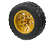 Part No: 56908c06  Name: Wheel 43.2mm D. x 26mm Technic Racing Small, 6 Pin Holes with Black Tire 68.7 x 27 S (56908 / 52985)