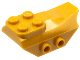 Part No: 79897  Name: Slope, Curved 4 x 2 with 4 Studs on Top, 2 Hollow Studs on Each Side, Wing End