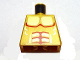 Part No: 973pb0757  Name: Torso Atlantis Armor with Gold Plated Muscles Outline Pattern