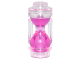 Part No: 23945pb01  Name: Minifigure, Utensil Hourglass with Trans-Dark Pink Sand Pattern