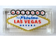 Part No: 3069pb0669  Name: Tile 1 x 2 with 'WELCOME TO Fabulous LAS VEGAS NEVADA' Pattern