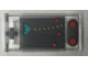 Part No: 3069pb0672  Name: Tile 1 x 2 with Handheld Video Game with Directional Pad, Red Buttons, and Spaceship on Black Screen Pattern