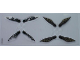 Part No: 4661484  Name: Plastic Wings Double with SW Geonosian Pattern, Sheet of 2, Different Double Wings