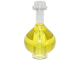 Part No: 5608pb01  Name: Minifigure, Utensil Bottle, Florence Flask with Molded Trans-Yellow Fluid Pattern