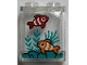 Part No: 87552pb111  Name: Panel 1 x 2 x 2 with Side Supports - Hollow Studs with Red and Orange Fish in Tank, Dark Turquoise Stones and Plants Pattern (Sticker) - Set 60330