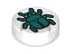 Part No: 98138pb428  Name: Tile, Round 1 x 1 with Dark Turquoise Beetle Pattern