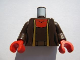 Part No: 973pb0859c01  Name: Torso SW Shaak Ti Pattern / Dark Brown Arms / Red Hands