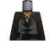 Part No: 973pb1139  Name: Torso LotR Coat with Evenstar Pendant, Double Button Shirt and Belt Pattern (Aragorn)