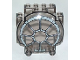 Part No: 30366px2  Name: Windscreen 3 x 6 x 5 Bubble with SW 8 Spoke Radial Pattern (Undetermined Type)