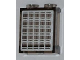 Part No: 87552pb002  Name: Panel 1 x 2 x 2 with Side Supports - Hollow Studs with Solar Panel Pattern (Sticker) - Set 3366