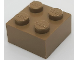 Part No: Mx1122L  Name: Modulex, Brick 2 x 2 (Lego on studs)