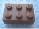 Part No: Mx1132L  Name: Modulex, Brick 2 x 3 (Lego on studs)