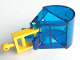 Part No: 3489c01  Name: Crane Bucket with Spring and Yellow Handle (3489 / bb0217 / 3490)