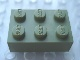 Part No: Mx1132L  Name: Modulex, Brick 2 x 3 (Lego on studs)