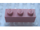 Part No: Mx1131L  Name: Modulex, Brick 1 x 3 (Lego on studs)