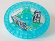 Part No: 32360pb01  Name: Technic, Disk 5 x 5 - RoboRider Talisman Wheel, Laser Mold with Robot Pattern