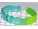 Part No: 47912pb01  Name: Clikits Bracelet, Bangle with Hole (Child Size) with Color Graduating to Trans-Light Bright Green Pattern