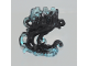 Part No: 65227pb01  Name: Minifigure Pedestal Ghost / Smoke with Marbled Black Pattern