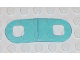 Part No: clikits113  Name: Clikits Plastic, Rectangle 1 7/8 x 5 with Rounded Corners and 2 Holes