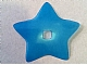 Part No: clikits202  Name: Clikits, Icon Accent Rubber Star 6 x 6 (Undetermined Type)