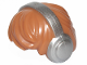 Part No: 10166pb01  Name: Minifigure, Hair Short Tousled with Silver Headphones Pattern