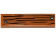 Part No: 2431pb0416  Name: Tile 1 x 4 with Wood Grain and 2 Silver Nails Pattern (Sticker) - Set 60095