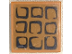 Part No: 3068pb2220  Name: Tile 2 x 2 with Waffle Pattern (Sticker) - Set 41426