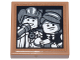 Part No: 3068pb2277  Name: Tile 2 x 2 with Karaoke Screen with 2 Minifigures and Microphone Pattern (Sticker) - Set 71799