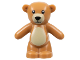 Part No: 98382pb001  Name: Teddy Bear with Black Eyes, Nose, and Mouth, Tan Stomach and Muzzle Pattern