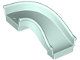 Part No: 35088  Name: Duplo Slide Curved 90 degrees, Straight Sides