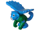 Part No: 112409pb01c01  Name: Flying Monkey with Green Armor with Dark Azure Wings