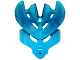 Part No: 19149pb01  Name: Bionicle Mask Protector with Marbled Trans-Dark Blue Pattern (Protector Mask of Water)