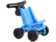 Part No: 5491c02  Name: Minifigure, Utensil Stroller / Baby Carriage with Black Wheels and Black Handlebars (5491 / 2496 / 30031)