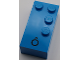 Part No: 60329pb03  Name: Brick, Braille 2 x 4 with 4 Studs with Black Capital Letter O with Circumflex (Ô) (dots-1456 ⠹) (Portuguese)