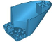 Part No: 7245  Name: Aircraft Fuselage Aft Section Curved Bottom 6 x 10 with 2 Pin Holes