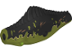 Part No: GigaBodyc01pb01  Name: Dinosaur Body Giganotosaurus with Black Markings and Medium Nougat Scars Pattern