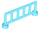 Part No: 12602  Name: Duplo Fence 1 x 6 x 1 1/2 Railing with 6 Posts