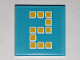Part No: 3068pb1843  Name: Tile 2 x 2 with Yellow Digital Number 2 Pattern (Sticker) - Set 41338