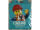 Part No: 4066pb674  Name: Duplo, Brick 1 x 2 x 2 with Legoland Discovery Center Emmet Pattern