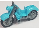 Part No: 85983c02  Name: Motorcycle Vintage with Flat Silver Chassis and Light Bluish Gray Wheels